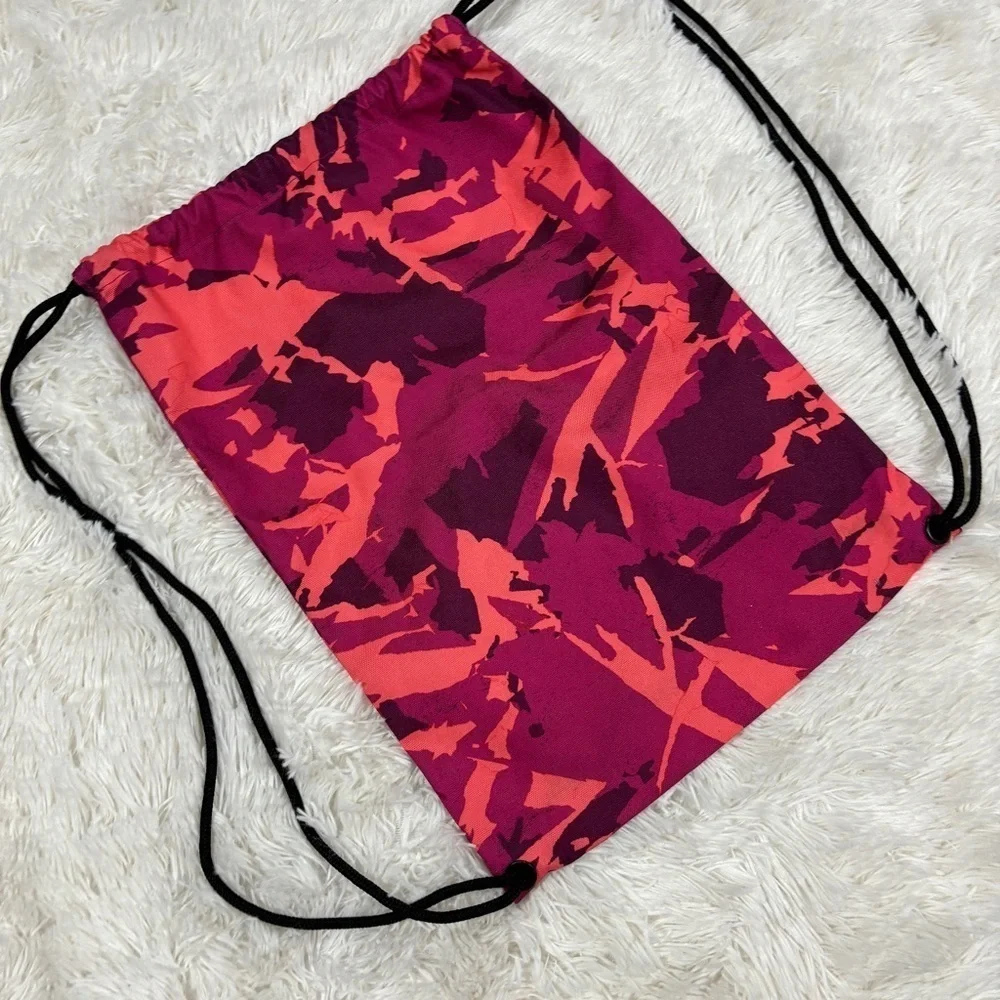 Columbia Zigzag Pink multicolored Drawstring backpack